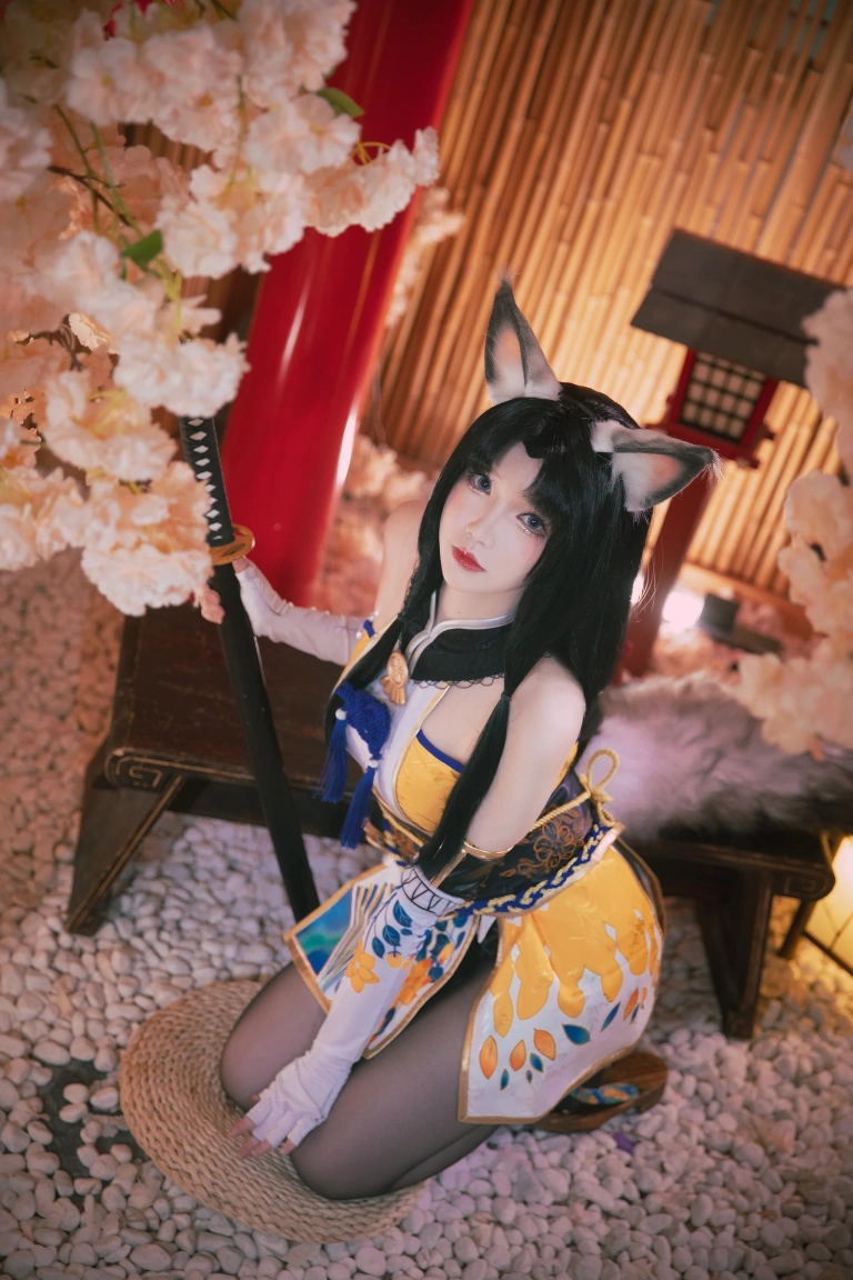 雪晴Astra《永劫无间 黑胡桃》写真图集 12P｜在线预览与图包下载