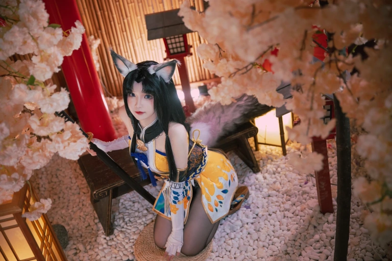 雪晴Astra《永劫无间 黑胡桃》写真图集 12P｜在线预览与图包下载