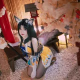 雪晴Astra《永劫无间 黑胡桃》写真图集 12P｜在线预览与图包下载