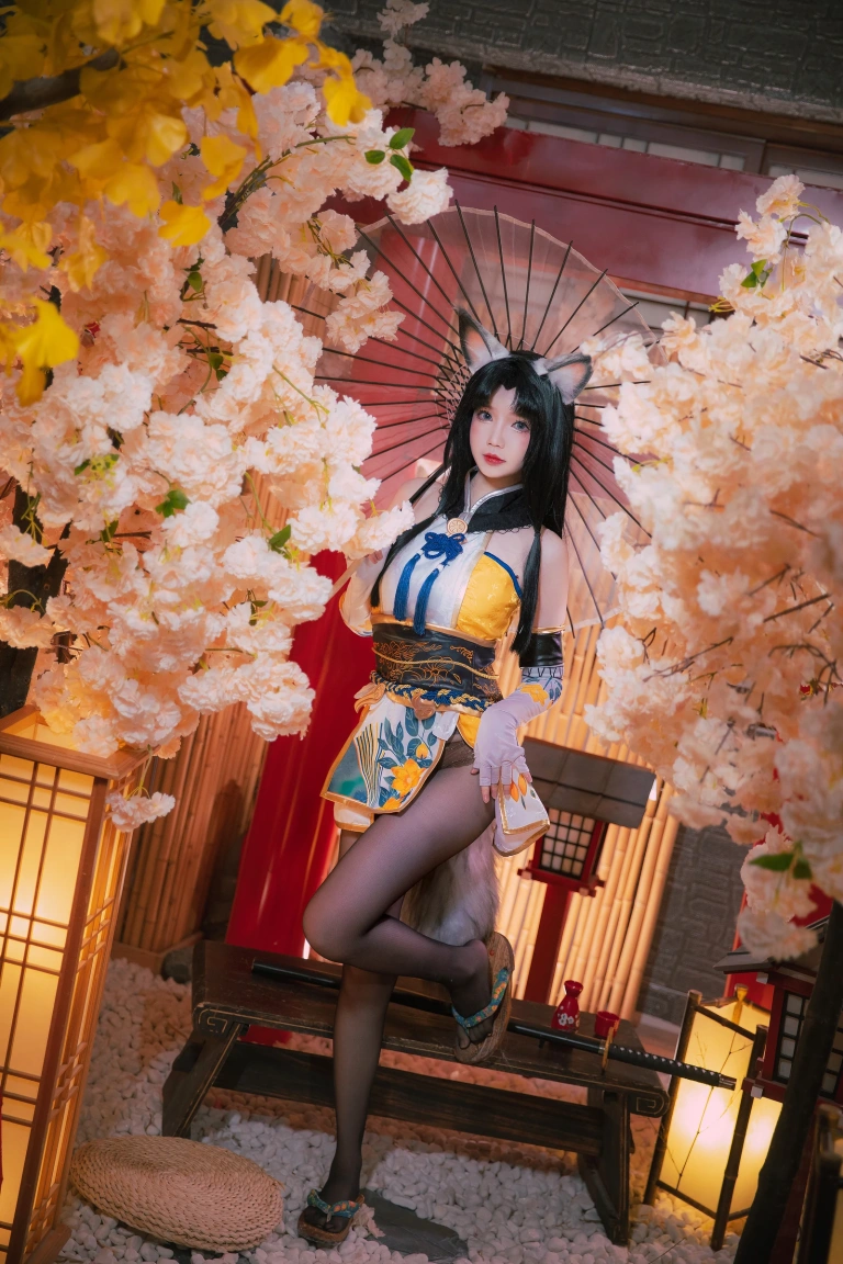 雪晴Astra《永劫无间 黑胡桃》写真图集 12P｜在线预览与图包下载