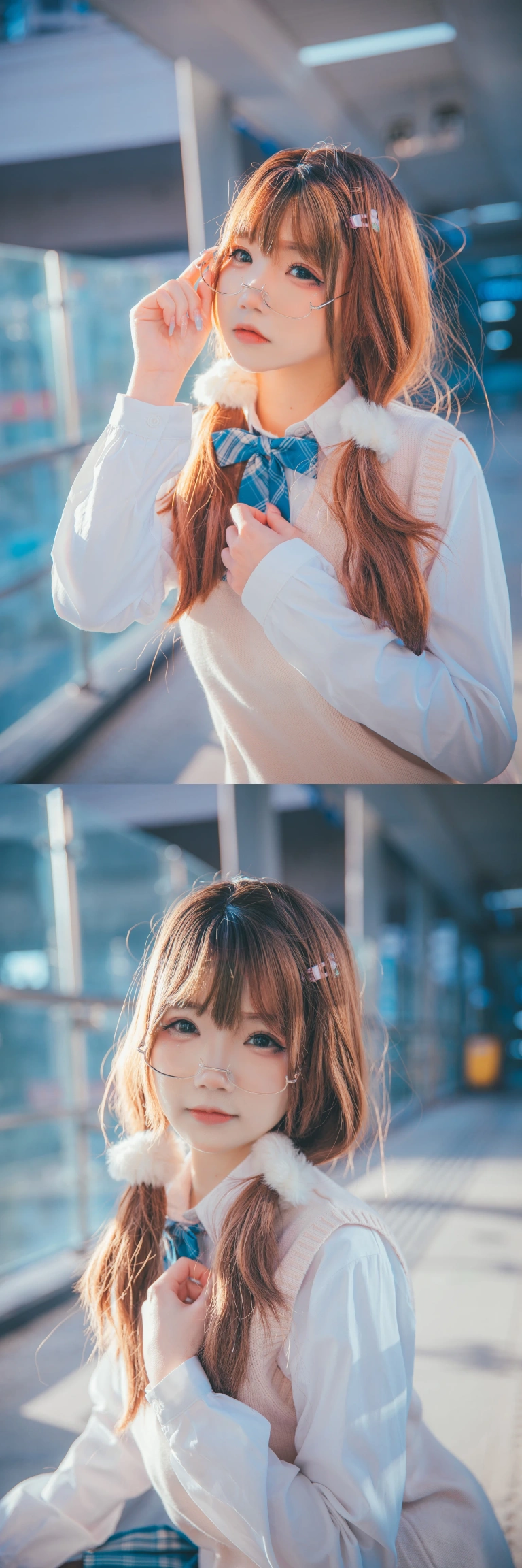 雪晴Astra《JK夕阳》写真图集 25P｜在线预览与图包下载
