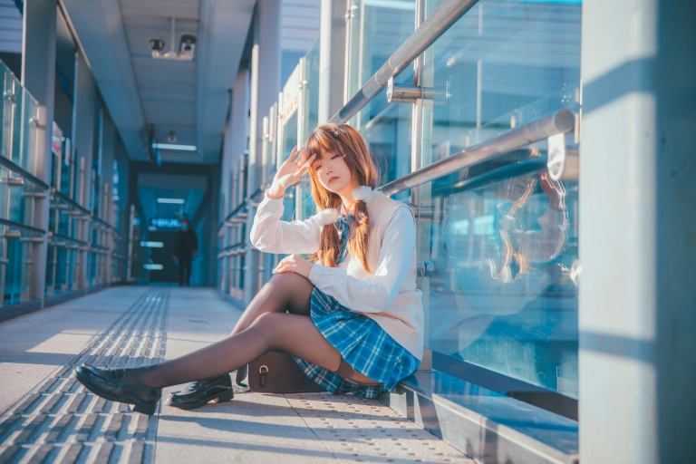 雪晴Astra《JK夕阳》写真图集 25P｜在线预览与图包下载