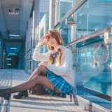 雪晴Astra《JK夕阳》写真图集 25P｜在线预览与图包下载