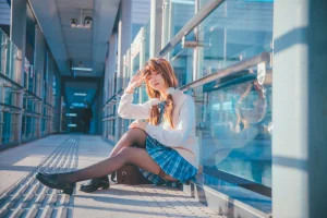 雪晴Astra《JK夕阳》写真图集 25P｜在线预览与图包下载