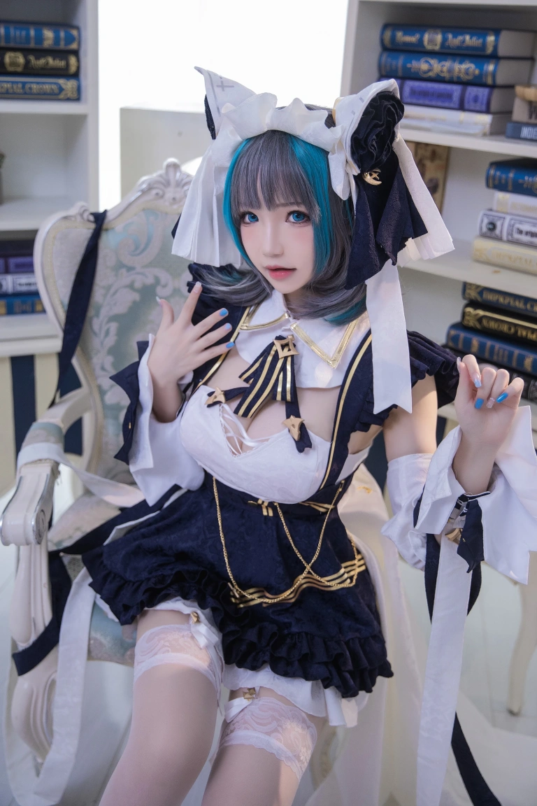 雪晴Astra《Azure Lane 柴郡》写真图集 18P｜在线预览与图包下载