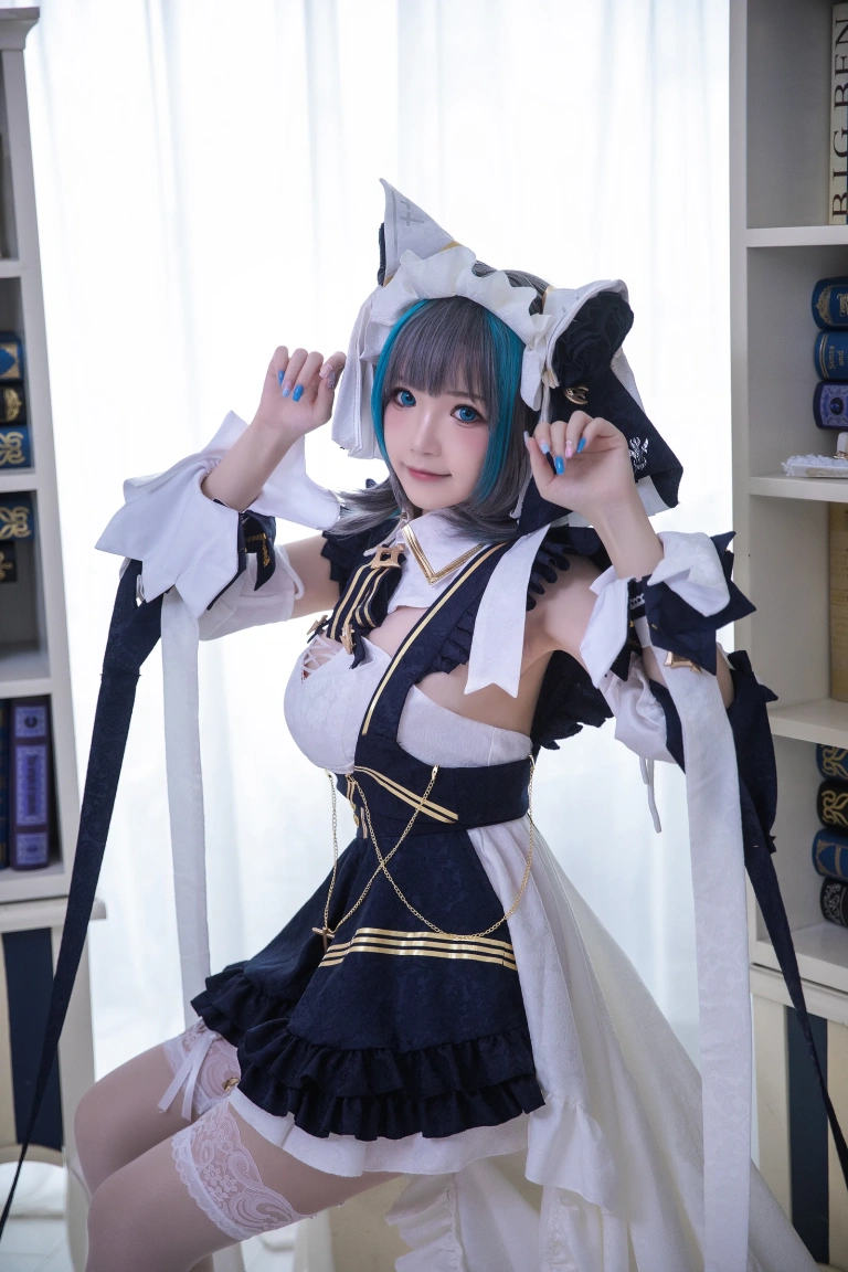 雪晴Astra《Azure Lane 柴郡》写真图集 18P｜在线预览与图包下载