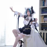 雪晴Astra《Azure Lane 柴郡》写真图集 18P｜在线预览与图包下载