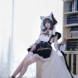 雪晴Astra《Azure Lane 柴郡》写真图集 18P｜在线预览与图包下载