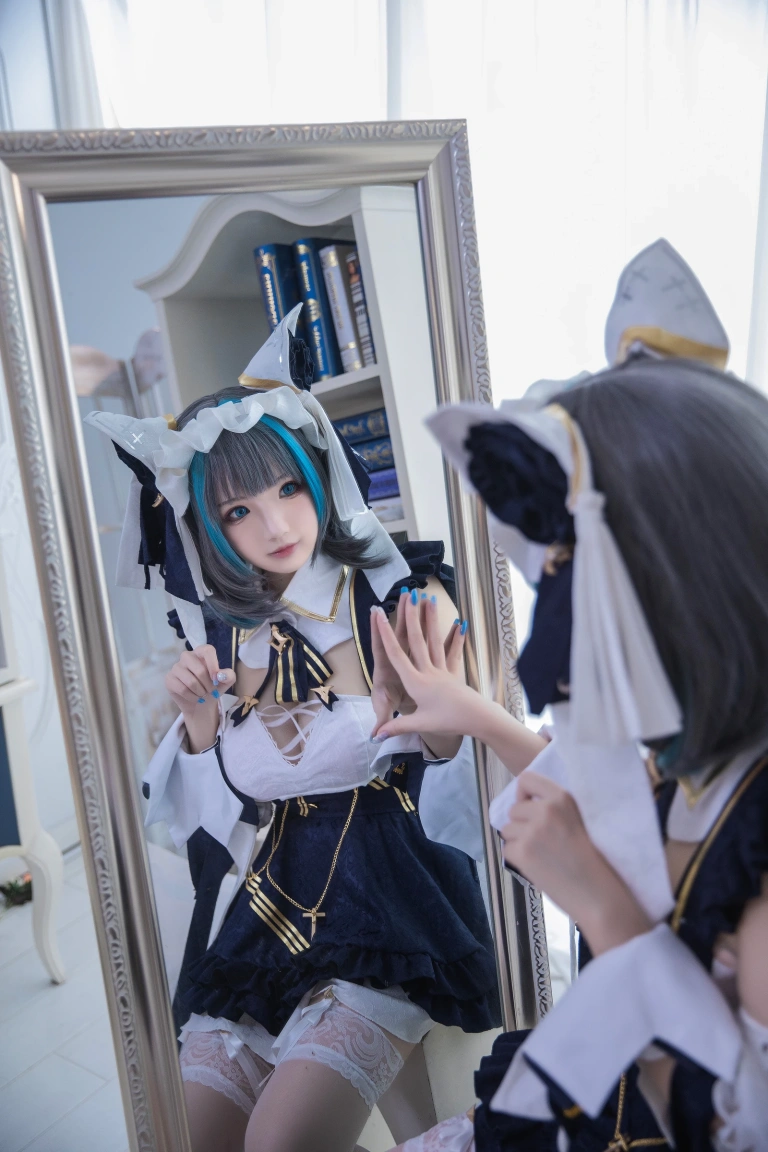 雪晴Astra《Azure Lane 柴郡》写真图集 18P｜在线预览与图包下载