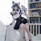 雪晴Astra《Azure Lane 柴郡》写真图集 18P｜在线预览与图包下载