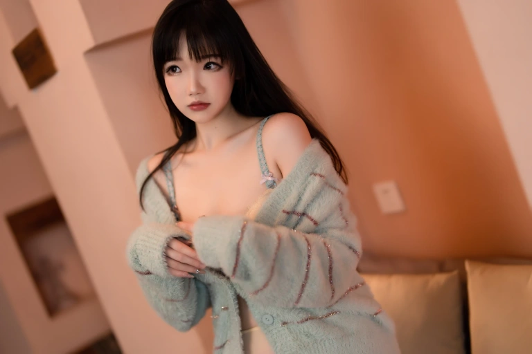 雪晴Astra《静谧薄荷绿》写真图集 83P+1V｜在线预览与图包下载