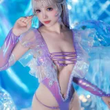 雪晴Astra《水母镭射泳衣》写真图集 72P+4V｜在线预览与图包下载