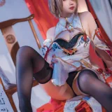 雪晴Astra《崩坏3 丽塔·浣溪沙旗袍》写真图集 56P｜在线预览与图包下载