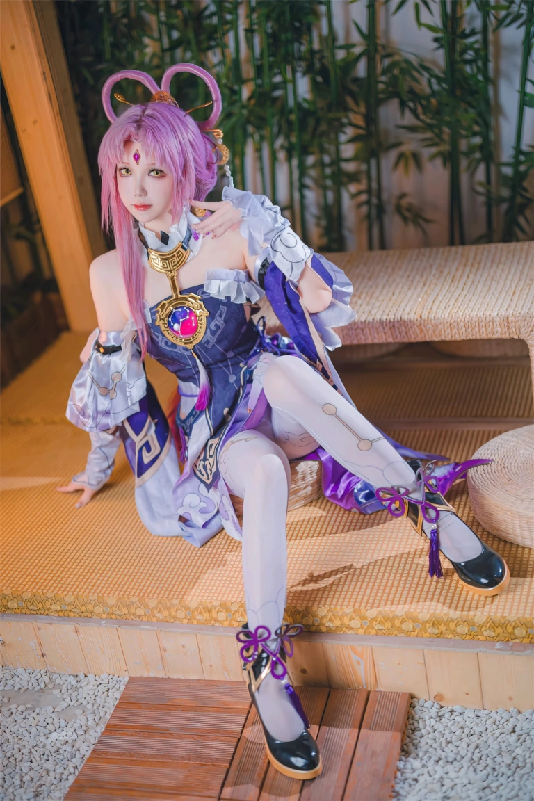 雪晴Astra《崩坏 星穹铁道 符玄》写真图集 66P｜在线预览与图包下载
