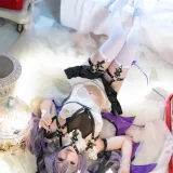 雪晴Astra《刻晴恶魔拘束睡衣》写真图集 20P+4V｜在线预览与图包下载