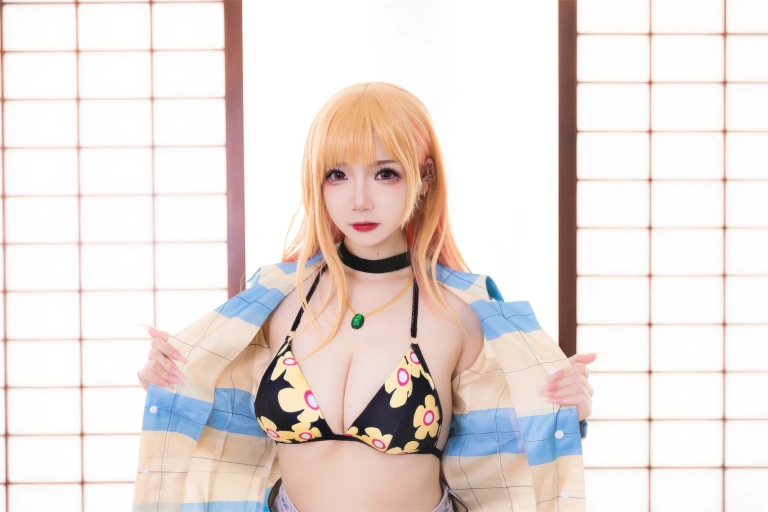 雪晴Astra《喜多川海梦比基尼》写真图集 59P｜在线预览与图包下载