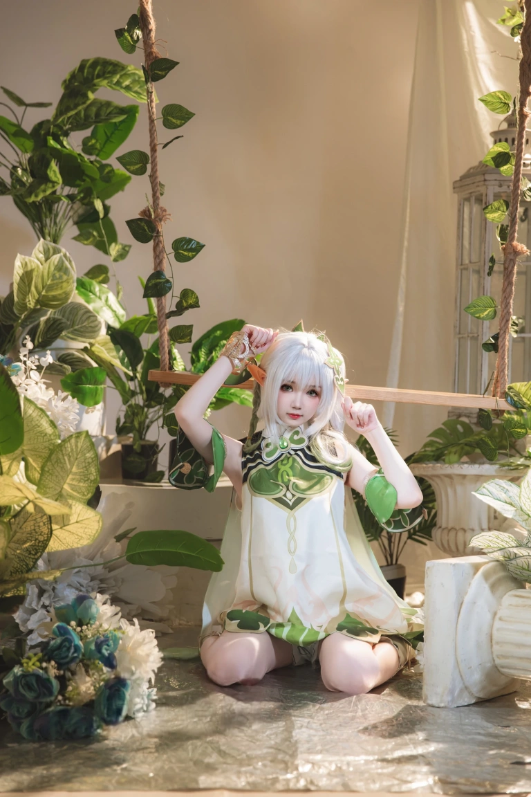 雪晴Astra《纳西妲》写真图集 26P｜在线预览与图包下载