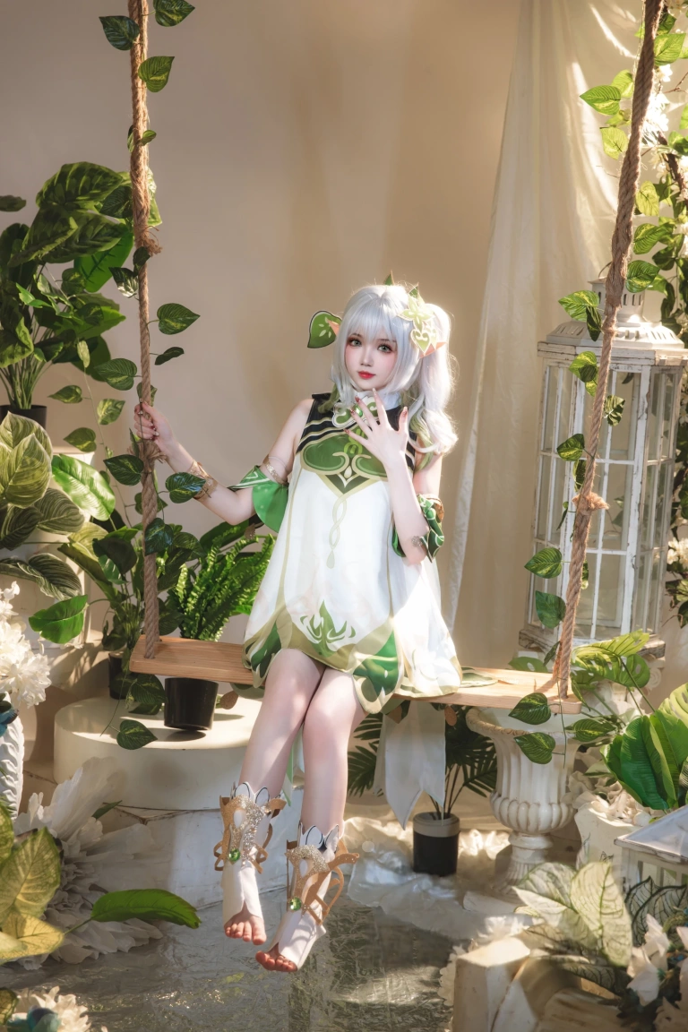 雪晴Astra《纳西妲》写真图集 26P｜在线预览与图包下载