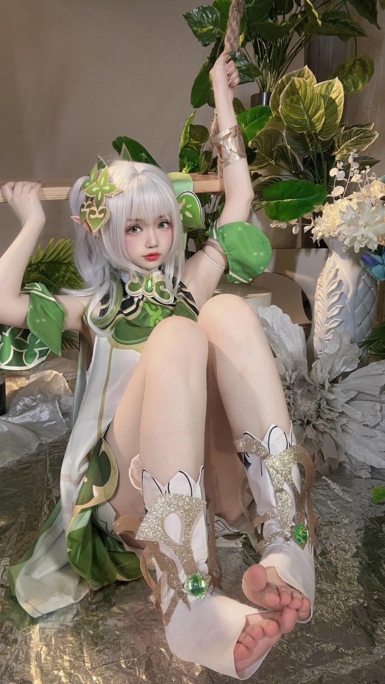 雪晴Astra《纳西妲》写真图集 26P｜在线预览与图包下载