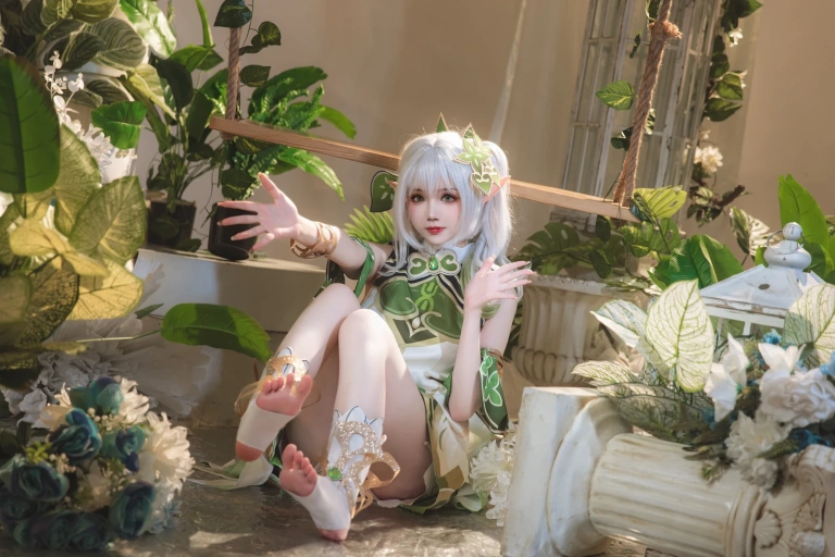 雪晴Astra《纳西妲》写真图集 26P｜在线预览与图包下载