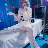 雪晴Astra《2024万圣节 护士刻晴》写真图集 66P+4V｜在线预览与图包下载