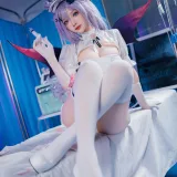 雪晴Astra《2024万圣节 护士刻晴》写真图集 66P+4V｜在线预览与图包下载