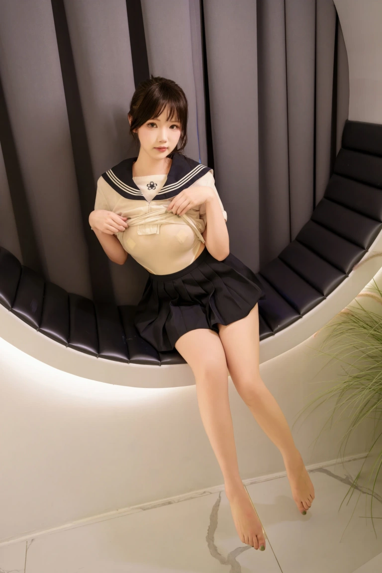 雪晴Astra《牛奶丝透明黏滑体操服》写真图集 63P+1V｜在线预览与图包下载