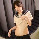 雪晴Astra《牛奶丝透明黏滑体操服》写真图集 63P+1V｜在线预览与图包下载