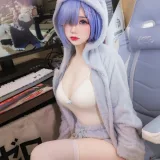 雪晴Astra《蕾姆猫猫》写真图集 13P｜在线预览与图包下载