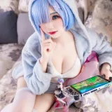 雪晴Astra《蕾姆猫猫》写真图集 13P｜在线预览与图包下载
