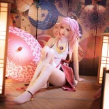 雪晴Astra《原神 八重神子》写真图集 60P+2V｜在线预览与图包下载