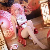 雪晴Astra《原神 八重神子》写真图集 60P+2V｜在线预览与图包下载