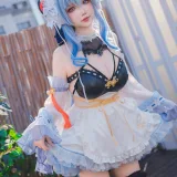 雪晴Astra《甘雨 女仆》写真图集 31P+1V｜在线预览与图包下载