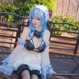 雪晴Astra《甘雨 女仆》写真图集 31P+1V｜在线预览与图包下载