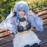 雪晴Astra《甘雨 女仆》写真图集 31P+1V｜在线预览与图包下载