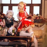 半半子 BANBANKO《Claudius x Kyrielight Maid（&面饼仙儿）》写真图集 22P｜在线预览与图包下载