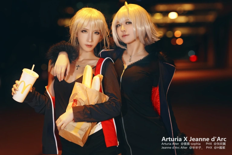 半半子 BANBANKO《Full set Upscaled（&索索sophia）》写真图集 9P｜在线预览与图包下载