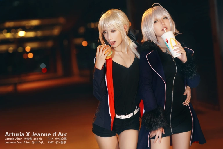 半半子 BANBANKO《Full set Upscaled（&索索sophia）》写真图集 9P｜在线预览与图包下载