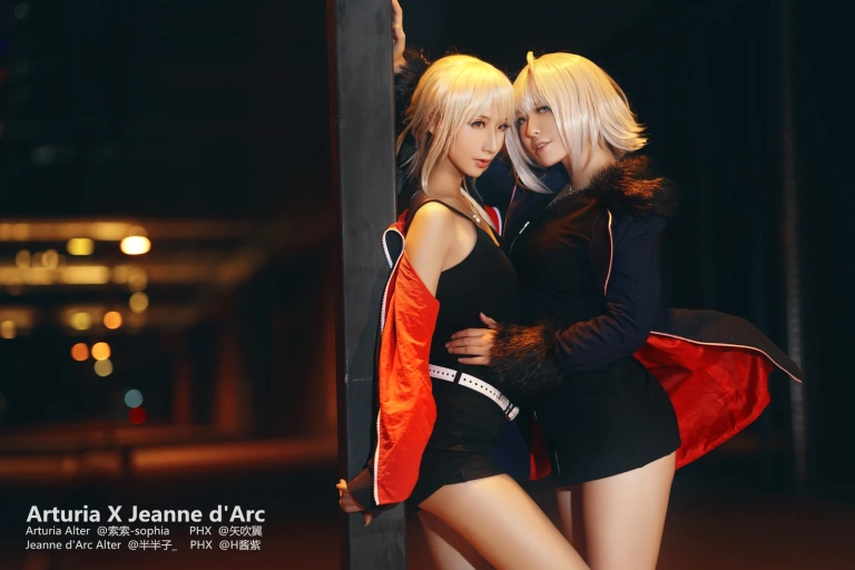 半半子 BANBANKO《Full set Upscaled（&索索sophia）》写真图集 9P｜在线预览与图包下载