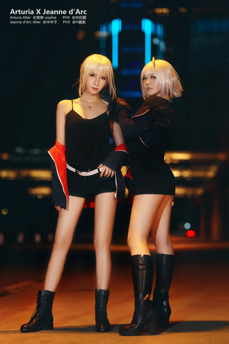 半半子 BANBANKO《Full set Upscaled（&索索sophia）》写真图集 9P｜在线预览与图包下载