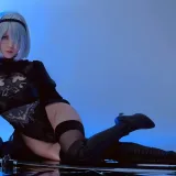 半半子 BANBANKO《Nier：2B》写真图集 50P｜在线预览与图包下载
