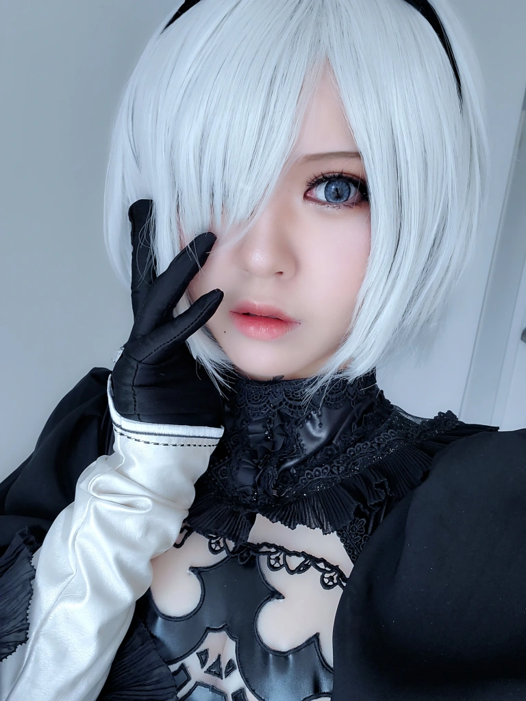半半子 BANBANKO《Nier：2B》写真图集 50P｜在线预览与图包下载