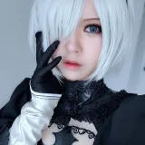 半半子 BANBANKO《Nier：2B》写真图集 50P｜在线预览与图包下载