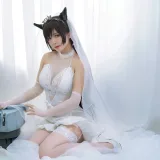半半子 BANBANKO《愛宕花嫁.白花の誓い》写真图集 29P+1V｜在线预览与图包下载