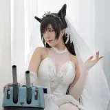 半半子 BANBANKO《愛宕花嫁.白花の誓い》写真图集 29P+1V｜在线预览与图包下载