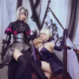 半半子 BANBANKO《黑贞3（&索索sophia）》写真图集 12P｜在线预览与图包下载
