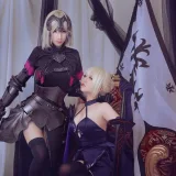 半半子 BANBANKO《黑贞3（&索索sophia）》写真图集 12P｜在线预览与图包下载