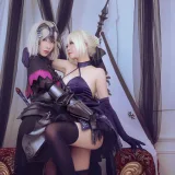 半半子 BANBANKO《黑贞3（&索索sophia）》写真图集 12P｜在线预览与图包下载