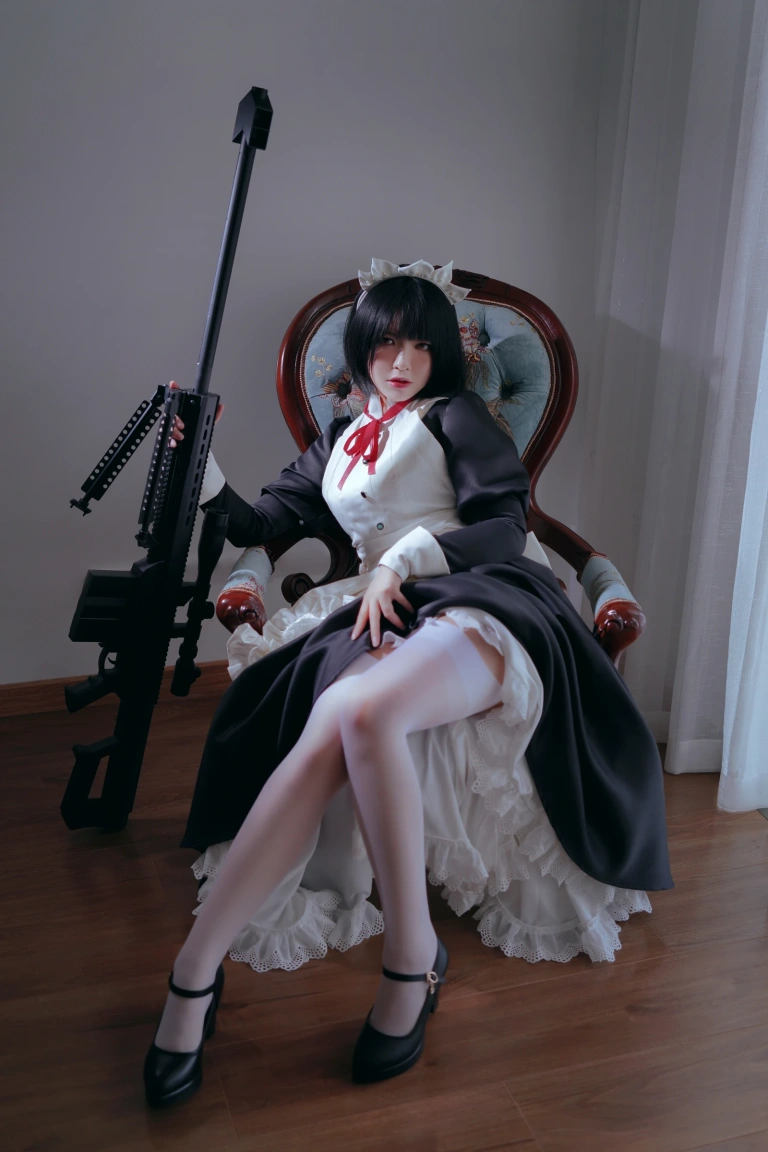 半半子 BANBANKO《嫌パン MAID BANBANKO 女仆》写真图集 60P+2V｜在线预览与图包下载