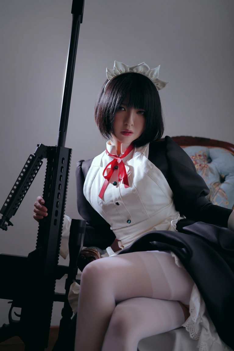 半半子 BANBANKO《嫌パン MAID BANBANKO 女仆》写真图集 60P+2V｜在线预览与图包下载